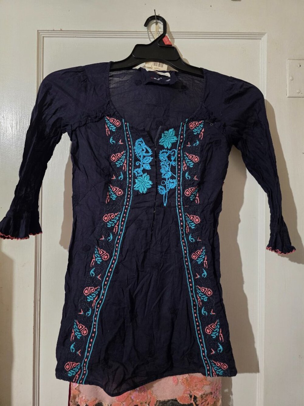 Odd Molly size 0 Embroidered tunic